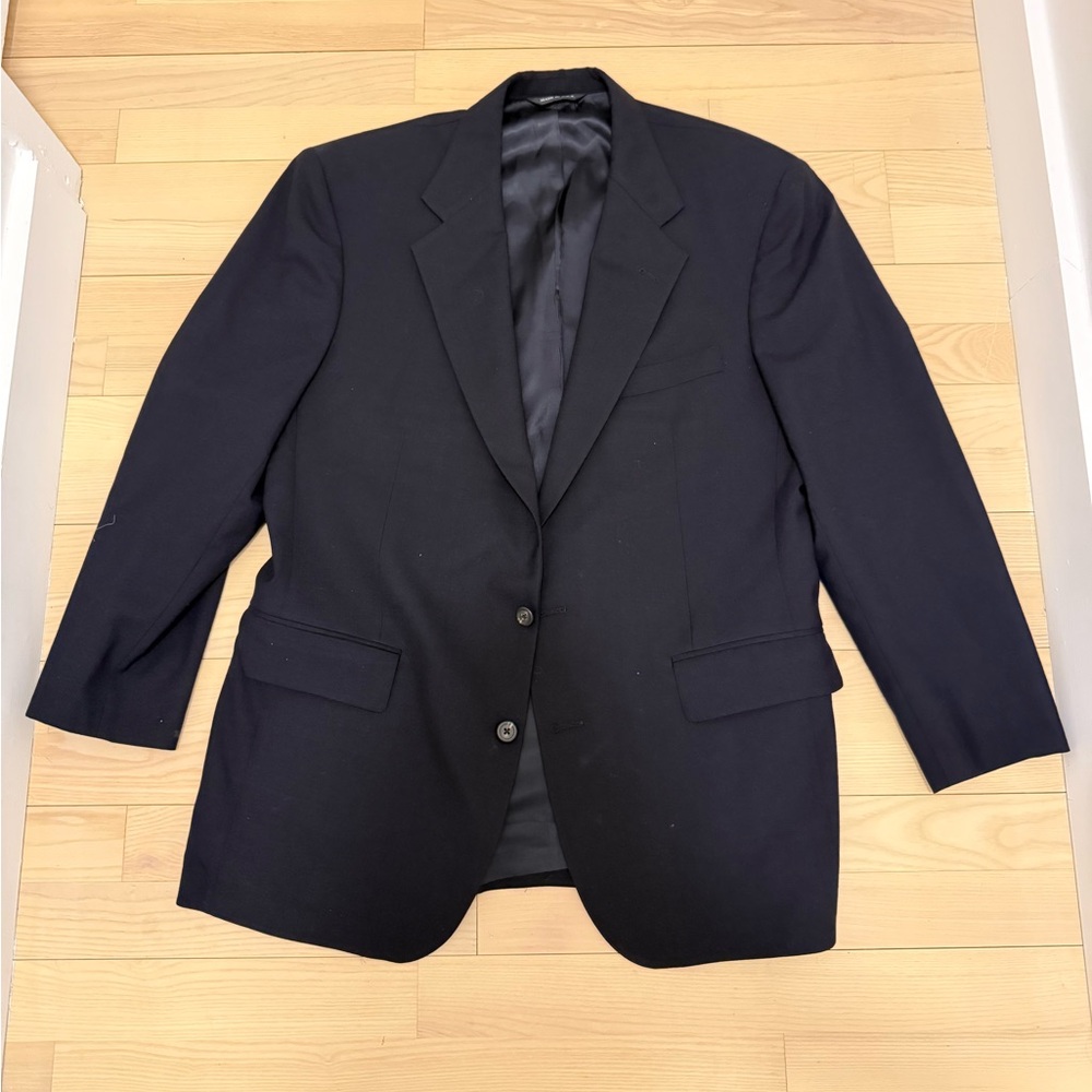 PoloUniversity Black Men's Suit - Black